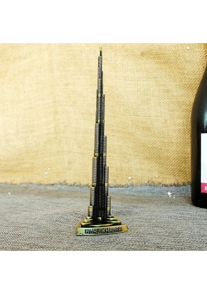 Dekoratif Burj Khalifa Metal Biblo modelleri