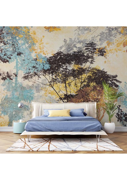 Ağaç Silueti Halı Deseni fiyatları