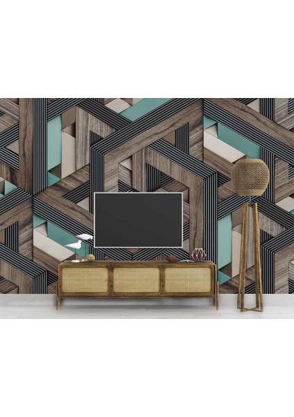 3 Boyutlu Ahşap Kabartma Görünümlü modelleri