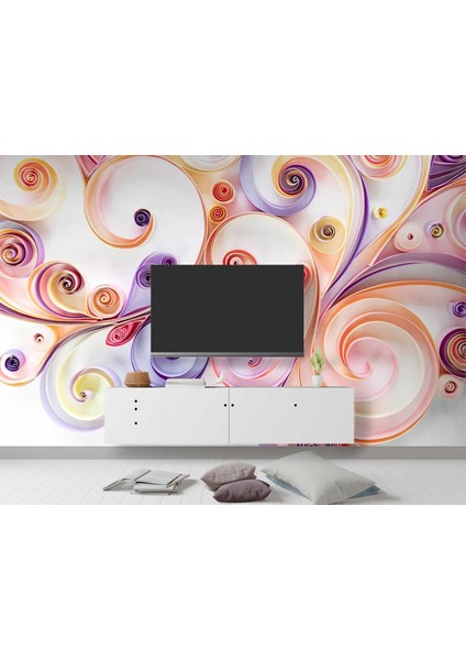 3 Boyutlu Kağıt Katlama Kabartma Görünümlü modelleri