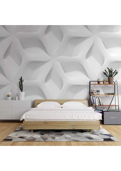 3 Boyutlu Beyaz Kabartma Görünümlü fiyatları