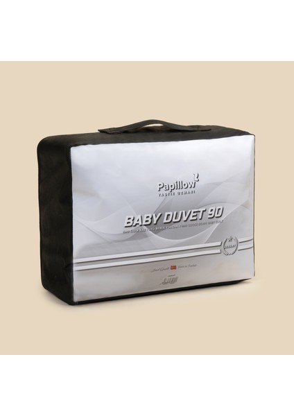 Papıllow Baby Duvet 90 Kaz Tüyü Yorgan 95*145