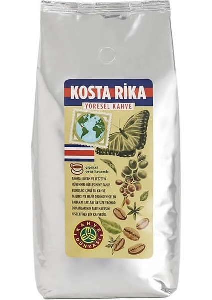 Yöresel Kosta Rika Çekirdek Filtre Kahve 4 x 1000 gr fiyatları