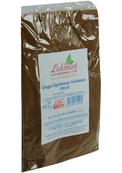 LISINYA214 Yenibahar Öğütülmüş Doğal 100 gr Paket Alithestereo