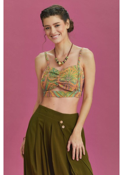 Ince Askılı Cut Out Detay Koton Bralet