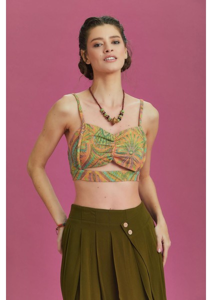 Ince Askılı Cut Out Detay Koton Bralet modelleri