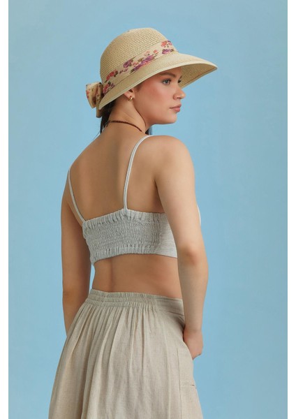 Ince Askılı Cut Out Detay Koton Bralet
