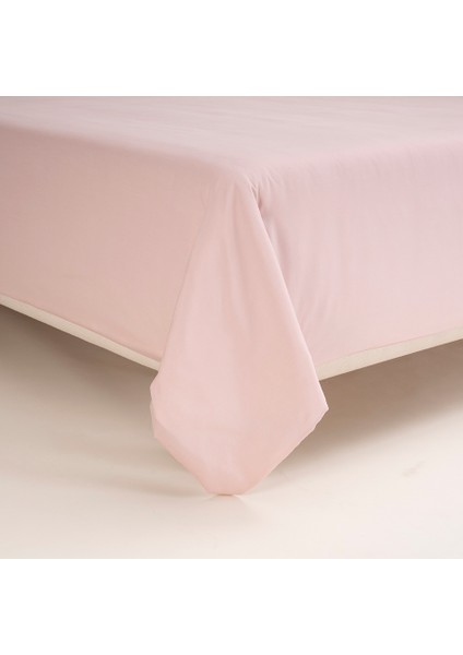 %100 TENCEL™ Nevresim Seti 200x220 cm Pudra - Celine Serisi