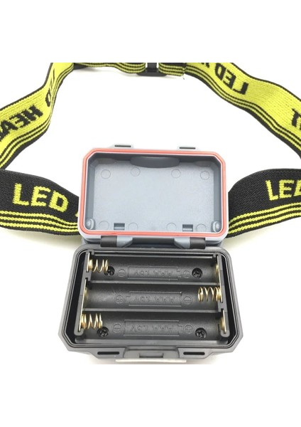 Far ZK20 LED Far Kafa Bisiklet Lamba Işığı Kızılötesi Ray Mini Su Geçirmez 600LM 4 Mod R3 + 2 LED 3xaaa Far Kafa Bandı ile (Yurt Dışından)