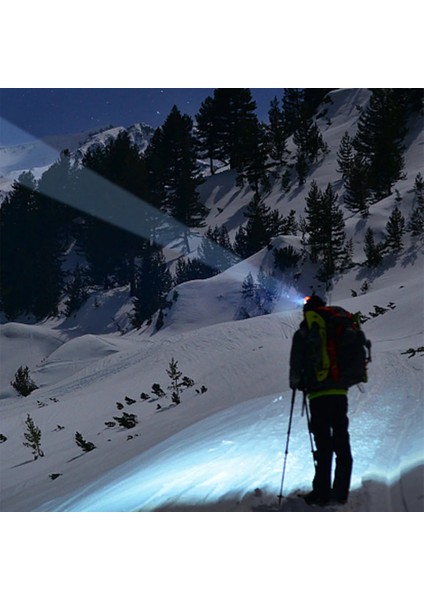 Turuncu LED Beş Kafalı Far Güçlü Işık Süper Parlak USB Şarj Edilebilir Balıkçılık Lambası Taşınabilir Açık Kamp Kafaya Monte El Feneri (Yurt Dışından) modelleri