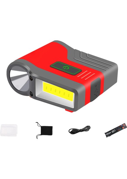 3 Adet Tarzı Kırmızı 1-Ob LED Indüksiyon Sensörü Far Ultra Parlak Su Geçirmez Klipsli Beyzbol Şapka Işık El Feneri Açık Kamp Balıkçılık (Yurt Dışından)