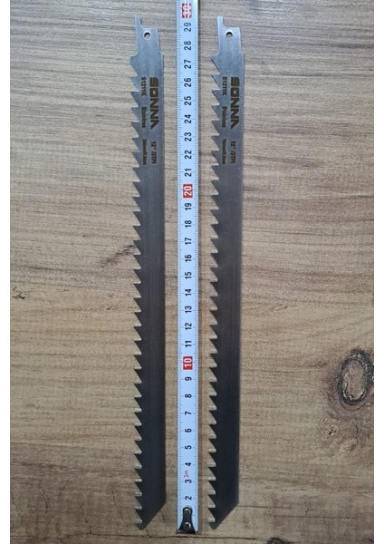 2 Yıl Tilki Kuyruğu Testeresi Kemik Ahşap Buz Odun Kesme Ucu Paslanmaz Çelik 300MM (30CM) 2 Adet 18