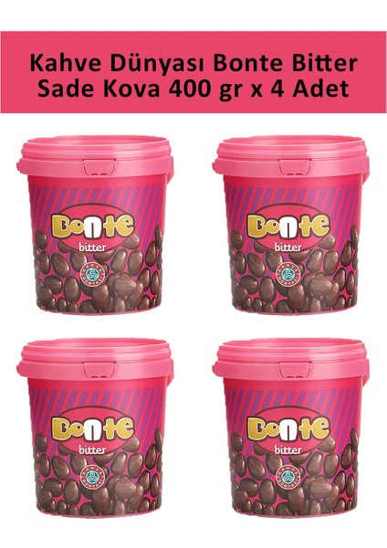 Bonte Bitter Sade Kova 400 gr x 4 Adet