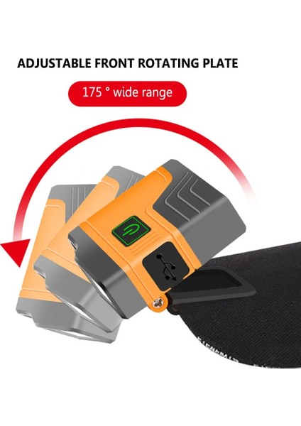 1 Adet Tarzı Kırmızı 1-Ob LED Indüksiyon Sensörü Far Ultra Parlak Su Geçirmez Klipsli Beyzbol Şapka Işık El Feneri Açık Kamp Balıkçılık (Yurt Dışından) indirimleri