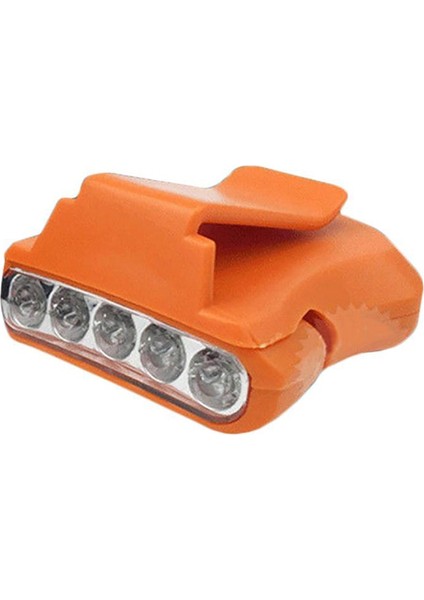 B 5 LED Far Kep Lambası 90 Derece Dönebilen Klipsli Şapka Torch Işık Açık Kamp Yürüyüş Balıkçılık Kafa Fener Lambası (Yurt Dışından)