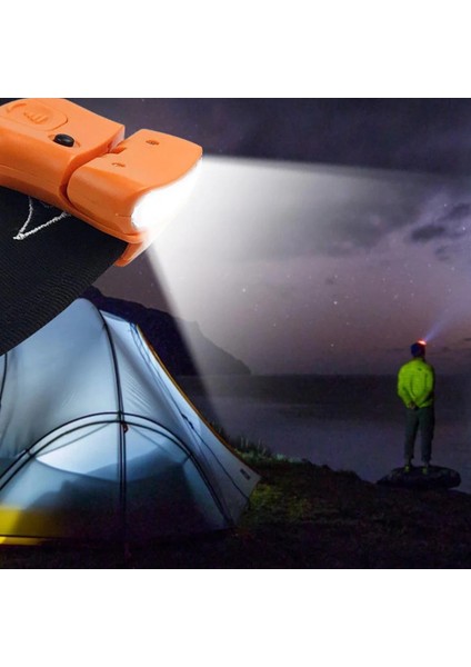 B 5 LED Far Kep Lambası 90 Derece Dönebilen Klipsli Şapka Torch Işık Açık Kamp Yürüyüş Balıkçılık Kafa Fener Lambası (Yurt Dışından) fırsatları