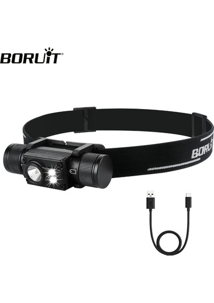 Siyah Stil Sarı Boruit HP500 LED Far 7-Mode Güçlü Far Tip-C Şarj Edilebilir Su Geçirmez Kafa Feneri Kamp Balıkçılık Avcılık Için (Yurt Dışından) fiyatları