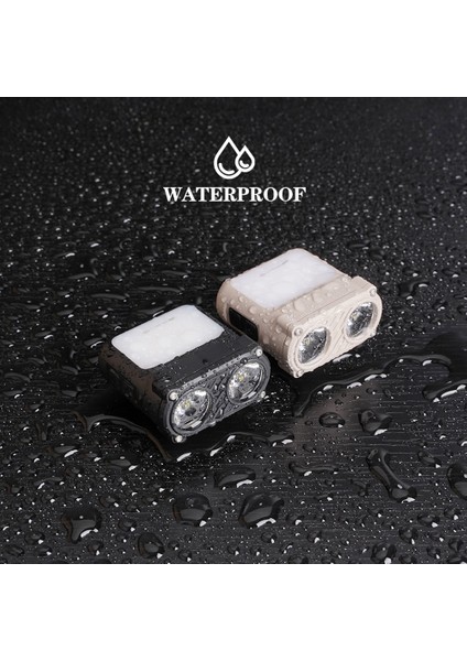 Haki Su Geçirmez El Feneri Torch Tip-C Şarj 5 Mod Anahtarlık Işık LED Ah Taşınabilir 500LM Balıkçılık Acil Durum Için (Yurt Dışından) modelleri