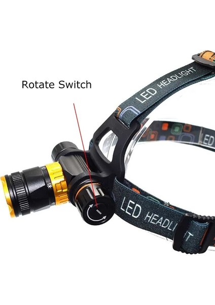 A 3800 Lümen Xml T6 LED Dalış Far Far Su Geçirmez 5 Mod Sualtı Yüzme Dalış Kafa Lambası Torch Aydınlatma (Yurt Dışından) indirimleri