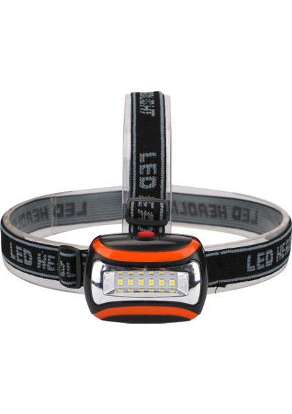 Kırmızı Mini Far 3 Modu Torch Fener Açık Kamp Far 6 * LED Lanterna Kafa Bandı ile Acil Işık Su Geçirmez Aydınlatma (Yurt Dışından)