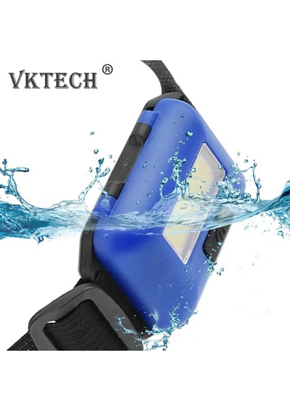 2 Adet Tarzı Mavi 5 Adet Mini Cob LED Ön Far Taşınabilir Güçlü LED Far 3 Mod Açık Far Ön Işık Kafa Feneri Balıkçı Işığı (Yurt Dışından) indirimleri