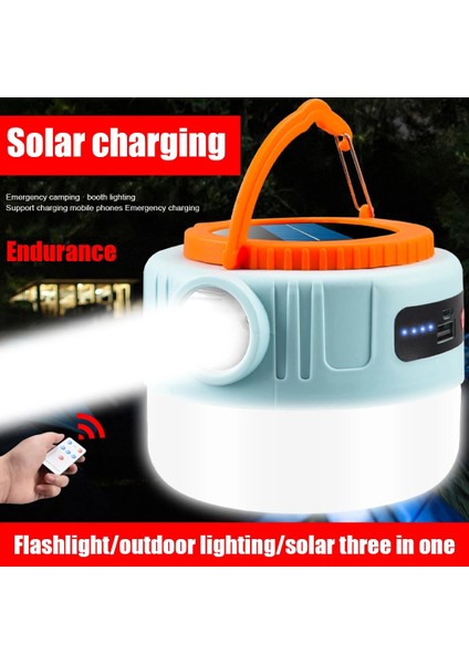B LED Solar Zoom Kamp Işık Çok Fonksiyonlu Çadır Lambası Taşınabilir El Fenerleri Fener USB Şarj Edilebilir Acil Durum Işıkları Yürüyüş Için (Yurt Dışından)