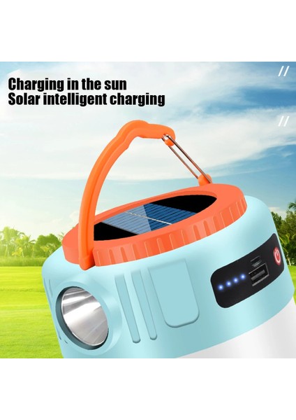 B LED Solar Zoom Kamp Işık Çok Fonksiyonlu Çadır Lambası Taşınabilir El Fenerleri Fener USB Şarj Edilebilir Acil Durum Işıkları Yürüyüş Için (Yurt Dışından)