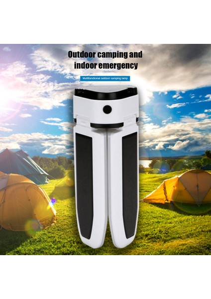 Su Geçirmez 3 Yaprak 60 LED Işıklar 5 Mod Güneş Enerjili Açık Kamp Çadır Lambası Katlanabilir Kamp Lambası Dış Mekan Aracı (Yurt Dışından)