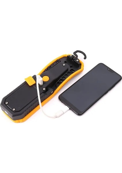 Siyah Stil 60W Taşınabilir LED Çalışma Işığı Manyetik Cob El Feneri Torch, Asma Kancalı (Yurt Dışından) fiyatları