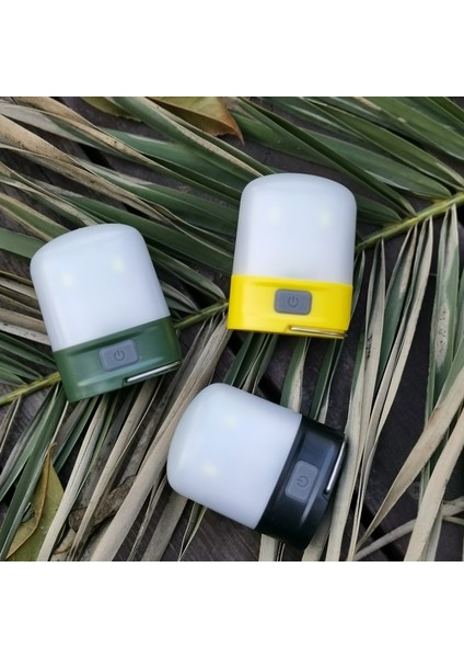 Yeşil Mingray Yenı Tasarım USB Şarj Edilebilir LED Işık IP65 Lityum Pil Parlak Taşınabilir Fener Mini Çadır Lambası Açık Için (Yurt Dışından)