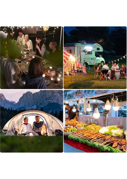 5W Açık Ampul USB Şarj Edilebilir Ampul Işığı Acil Durum Işıkları Taşınabilir Çadır Lambası Kamp Balıkçılık Kanca Gece Lambası Barbekü Asılı Işık (Yurt Dışından) indirimleri