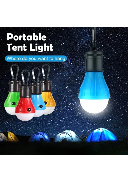 Kırmızı Taşınabilir Aydınlatma Fener Çadır Ampul Acil Durum Lambası Su Geçirmez Asılı El Feneri Kamp Işık Aaa Piller Powered (Yurt Dışından) fiyatları