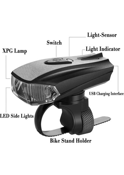 BK400 Khlıte Lümen Ah USB Şarj Edilebilir Bisiklet Ön Işık LED Mtb Parlak Parlama Önleyici LED Bisiklet Far (Yurt Dışından) fırsatları