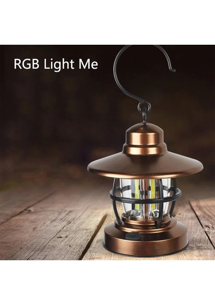 Yeşil Vintage Kamp Feneri Lamba Açık Dağcılık Kamp Taşınabilir Aydınlatma Fenerler Pille Çalışan LED Asın Çadır Işığı (Yurt Dışından) fiyatları