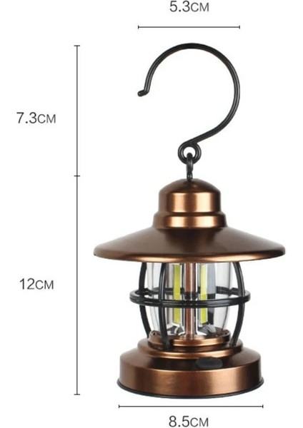 Yeşil Vintage Kamp Feneri Lamba Açık Dağcılık Kamp Taşınabilir Aydınlatma Fenerler Pille Çalışan LED Asın Çadır Işığı (Yurt Dışından) modelleri