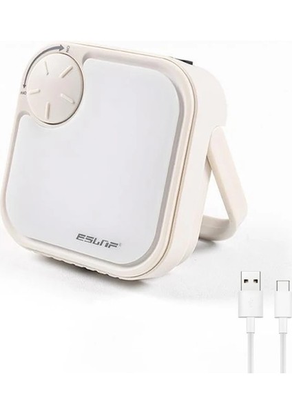 Beyaz Taşınabilir LED Çadır Işık Güneş Kamp Işık USB Şarj Edilebilir Güç Fener Acil Gece Pazarı Işık Açık Ev Ampul (Yurt Dışından)