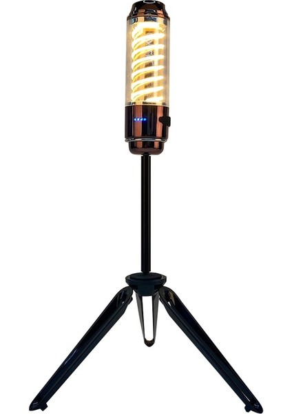 B LED Kamp Çadırı Işıkları USB Şarj Su Geçirmez Kamp Atmosferi Lambası Dış Mekan Ekipmanları Için Çok Fonksiyonlu Enerji Verimli (Yurt Dışından)