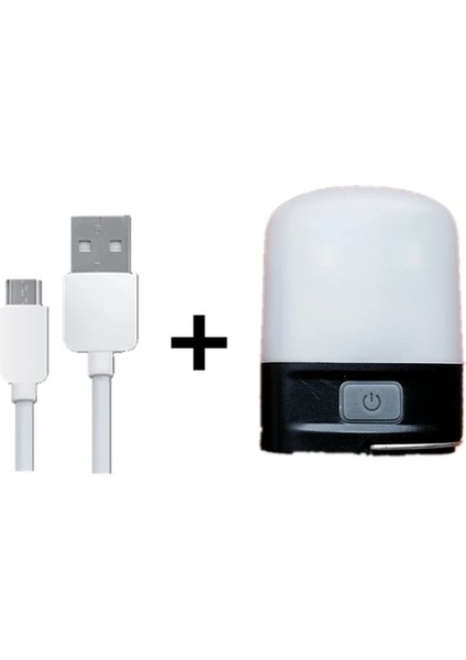 Siyah Mingray Yenı Tasarım USB Şarj Edilebilir LED Işık IP65 Lityum Pil Parlak Taşınabilir Fener Mini Çadır Lambası Açık Için (Yurt Dışından)