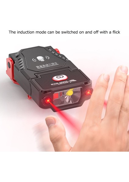 4 Adet Adet LED Sensör Far Şapka Iğnesi Kap Işık Balıkçılık Far USB Şarj Edilebilir Işıklar Ayarlanabilir Açı Kamp Far (Yurt Dışından) fırsatları