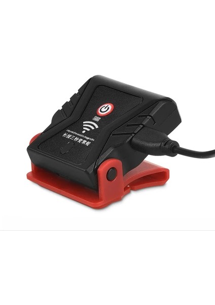 Değiştirilebilir Kap Lambası LED Indüksiyon Far Kap Su Geçirmez USB Şarj Süper Parlak Kap Balıkçılık Kap Far (Yurt Dışından)