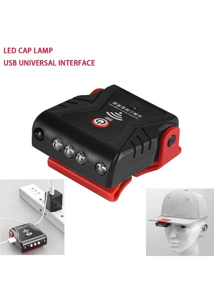 Değiştirilebilir Kap Lambası LED Indüksiyon Far Kap Su Geçirmez USB Şarj Süper Parlak Kap Balıkçılık Kap Far (Yurt Dışından) fiyatları