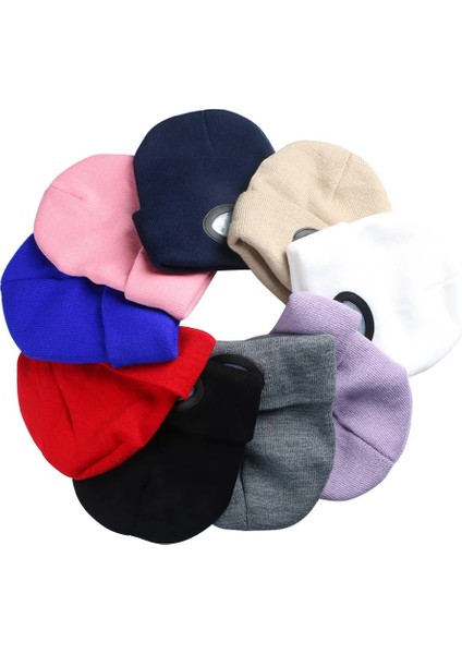 Mor LED Kırmızımavi Işık Şapka USB Şarj Edilebilir Aydınlatma Lambası Gece Balıkçılık Avcılık Kamp Koşu Kapaklar Örgü Şapka Yılbaşı Dekoru (Yurt Dışından) indirimleri