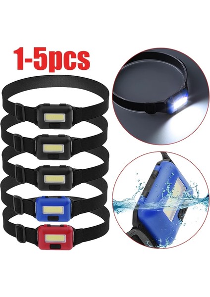 3 Adet Tarzı Kırmızı 1-Ob LED Ön Far Taşınabilir Güçlü LED Far 3 Modu Açık Far Ön Işık Baş Feneri Balıkçı Işığı (Yurt Dışından) indirimleri