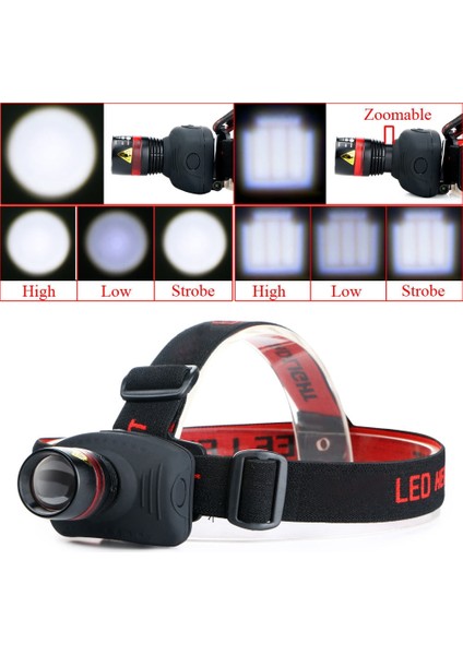 Far Şapka Kafa Lambası Su Geçirmez Güçlü Lümen 3 Mod LED Lambalar Far Sürme Far El Feneri Kap Işık Açık Bisiklet (Yurt Dışından) indirimleri