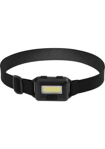 Siyahlar Taşınabilir Cob LED Far El Feneri Su Geçirmez Kafa Ön Işık Kamp Far 3 Anahtar Modu ile Çalışma Far Gece Lambası (Yurt Dışından)