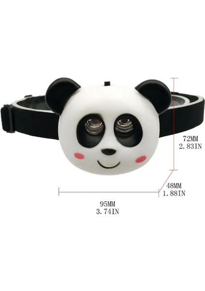 No.3 Boyutu Kafa Bandı ile Çocuk Far Karikatür Hayvan Far Sos El Feneri Çocuklar Hediye (Yurt Dışından) modelleri