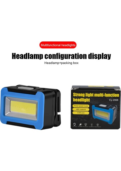 Kırmızı Mini Farlar Taşınabilir Cob LED Far Akülü Su Geçirmez Kafa Lambası El Feneri 3 Mod Çalışma Far Kafa Ön Işık (Yurt Dışından) indirimleri