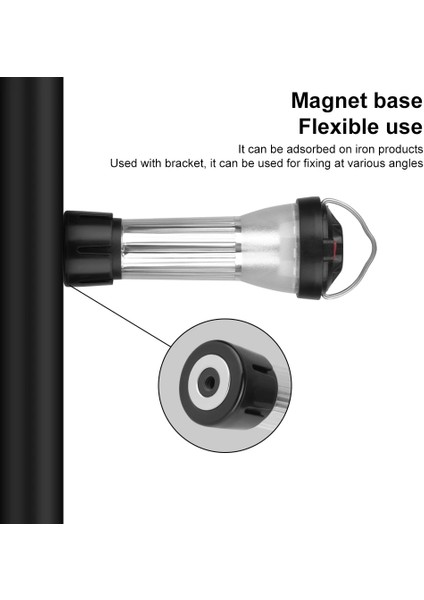 2400MAH Ah Manyetik Tabanlı Kamp Işığı Blackdog Goal Zero Fenere Benzer 5 Aydınlatma Modu LED El Fenerleri Kamp Malzemeleri (Yurt Dışından) fırsatları