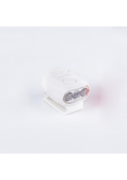 Beyaz Kap Şapka Işığı 3-Led Far Dönebilen Topu Şapka Vizör Işık Şapka Işık Eller Serbest Avcılık Kamp Balıkçılık Için Xobw (Yurt Dışından)