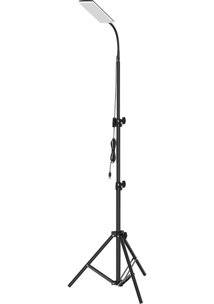 18W 84 LED Taşınabilir 360 Derece Ayarlanabilir Açık Kamp Işık Ripod ile Kamp Çalışma Fotoğraf Standı Dolgu Işığı (Yurt Dışından)